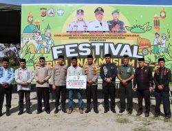 Kapolres Bener Meriah Buka Festival 1000 Anak Muslim di Kecamatan Timang Gajah 